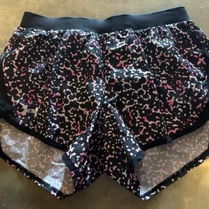 Under Armour Black and Pink Athletic Shorts